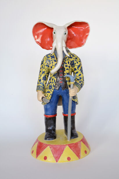 The Tuskmaster - a Sculpture & Installation Artowrk by Claude Jones